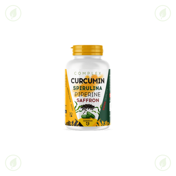 Complex Curcumin Spirulina Piperine Saffron